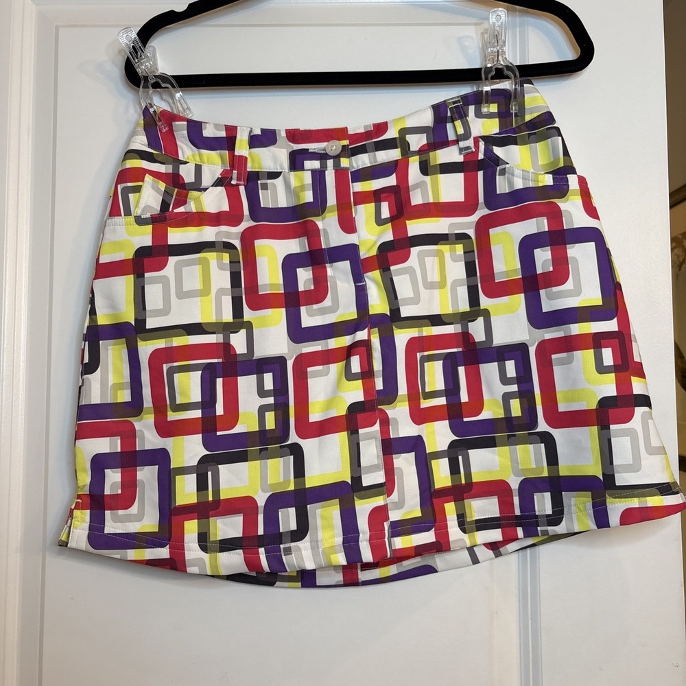 Slazenger Colorblock Tennis Golf Pickle Ball Skort - Women's Size 4